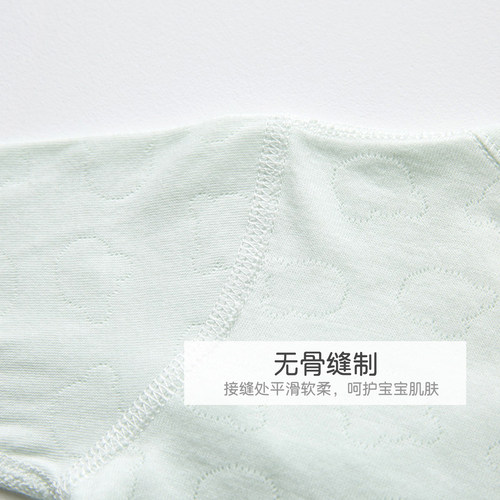 新生婴儿衣服春夏季小月龄宝宝纯棉A类套装小童打底衫开档两件套 - 图1
