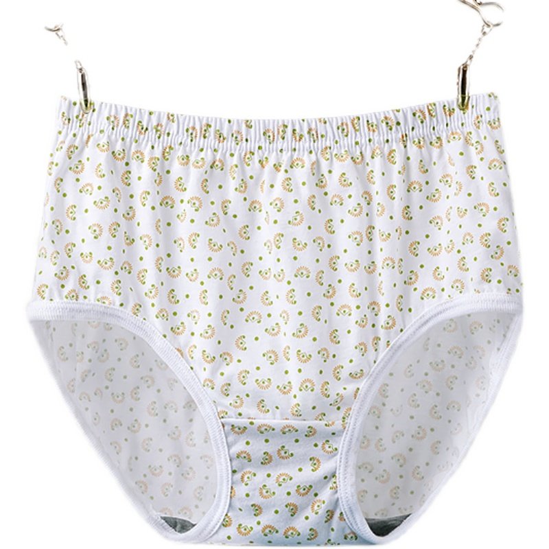 3条ab内裤纯精梳棉女短裤印花圆点透气新型抗菌舒适三角裤L630,淘宝优惠券,粉丝福利购,淘宝优惠卷