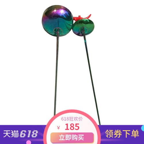 击剑 剑 儿童成人彩钢不锈佩剑重剑花剑（含手线）CE认证比赛用 - 图0