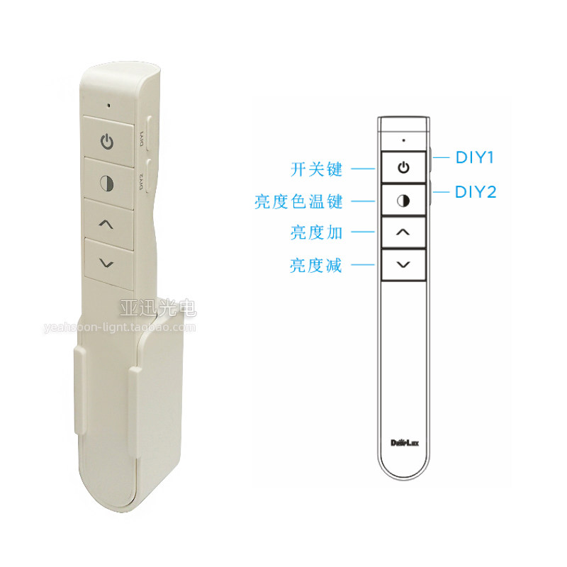led涂鸦wifi控制器12v手机app智能语音无线遥控面板分组同步器24v