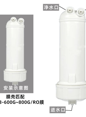 净水器反渗透膜壳3213通用膜壳