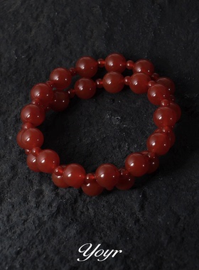 yoyr红色南国手链露思同款