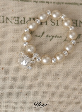 yoyr戒指 小茶壶戒指轻奢高级感洋气有弹力指环戒指