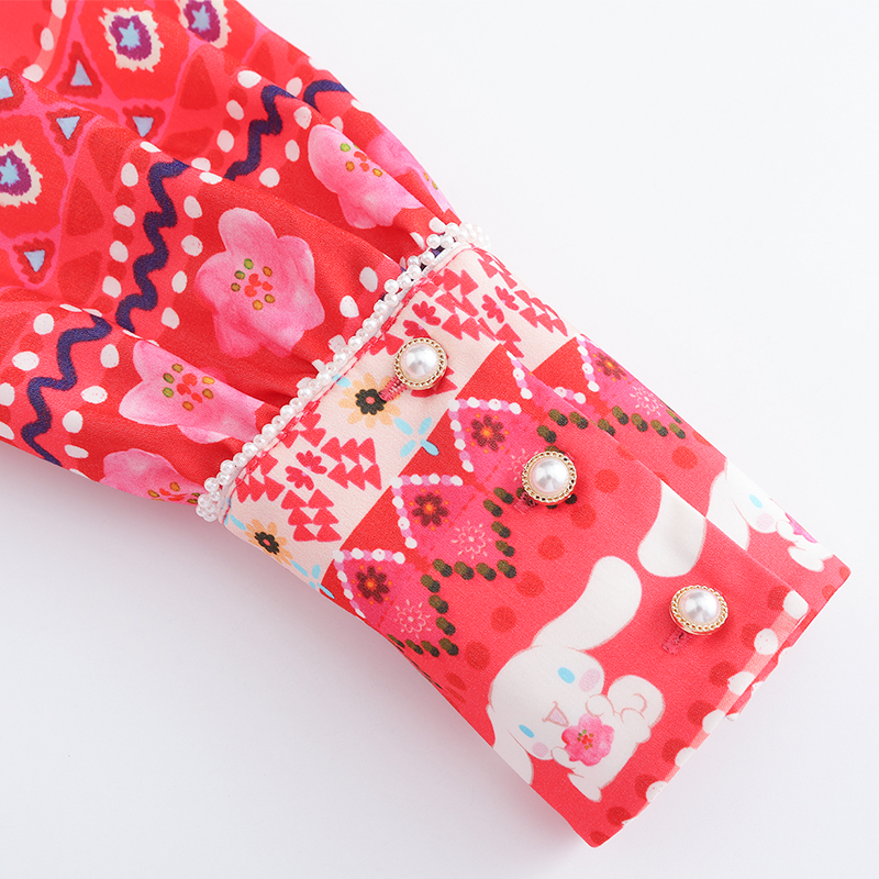 tanni新款大耳狗联名司马克设计小A型连衣裙TM31DR863A - 图2