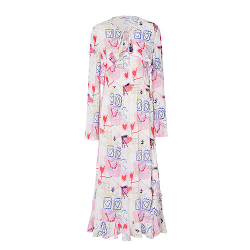 tanni新款法式度假风浪漫气质小清新连衣裙TN11DR121A - 图3