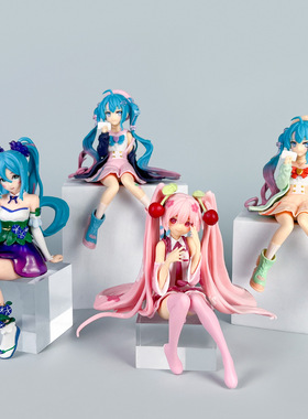 初音未来动漫手办水冰月美少女蕾姆拉姆穹妹二次元公仔模型摆件