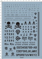 62681 MG ZAKUIG T Ver Zagu I Lightning Zee Domain Edition gd Water sticker 111