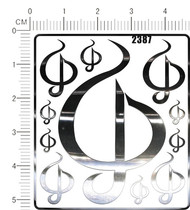 2387 2387 0093 Sharya gd metal sticker 111