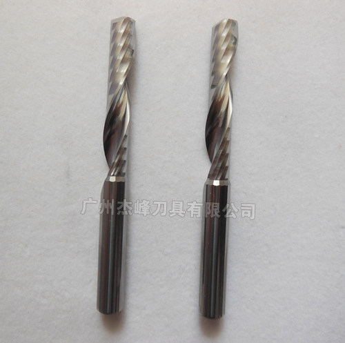 A级8*45*85L进口单刃螺旋铣刀CNC广告雕刻机刀具硬度钨钢合金刀具 - 图1