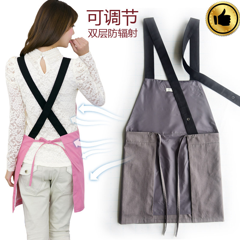 怀孕期上班族办公电脑防辐射服围裙 贝安琪防辐射围裙