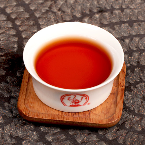 三鹤六堡茶[臻品槟榔香]2019年特级散茶500g礼盒广西特产黑茶 - 图3