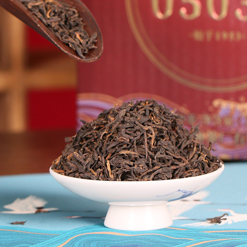 三鹤六堡茶[05031]2020年特级散茶 三鹤茶叶六堡茶