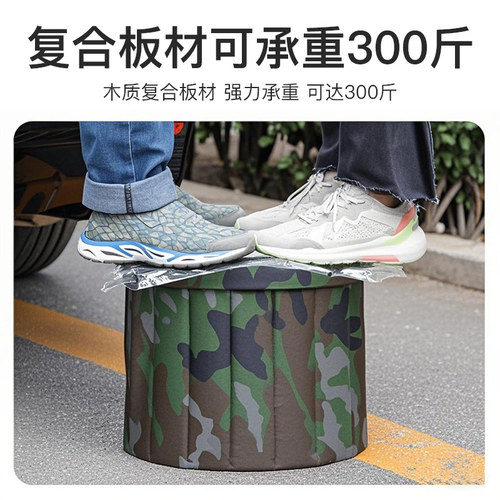 车载折叠马桶车上便携式露营应急防臭户外自驾游成人车用女士厕所 - 图0