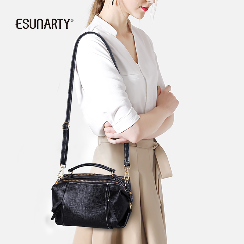 今年流行波士顿包包女2025新款时尚真皮手提枕头包女单肩斜挎小包,淘宝优惠券,粉丝福利购,淘宝优惠卷