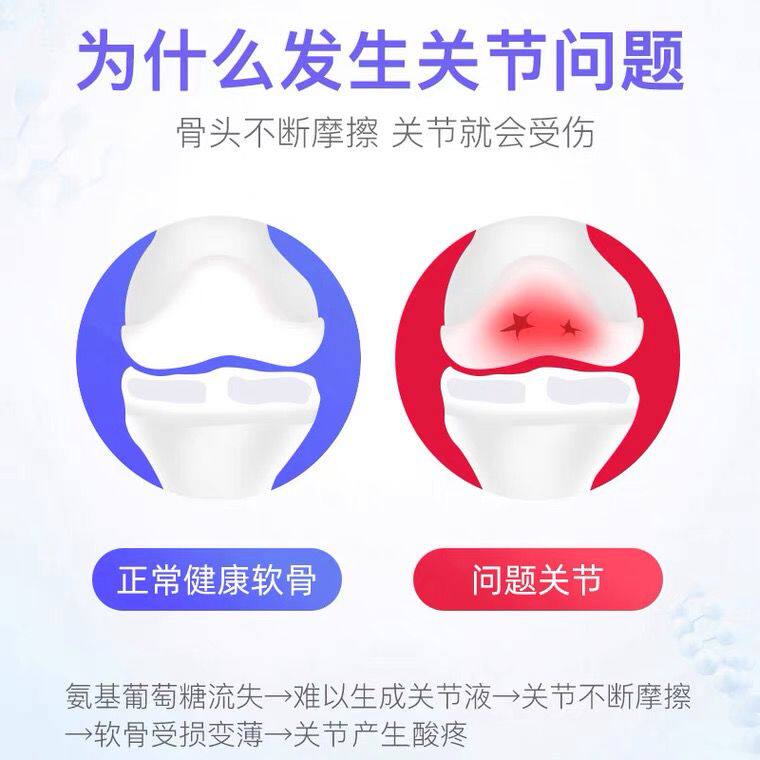 安糖补软骨素美国原装进口葡萄糖 宜度海外氨基葡萄糖