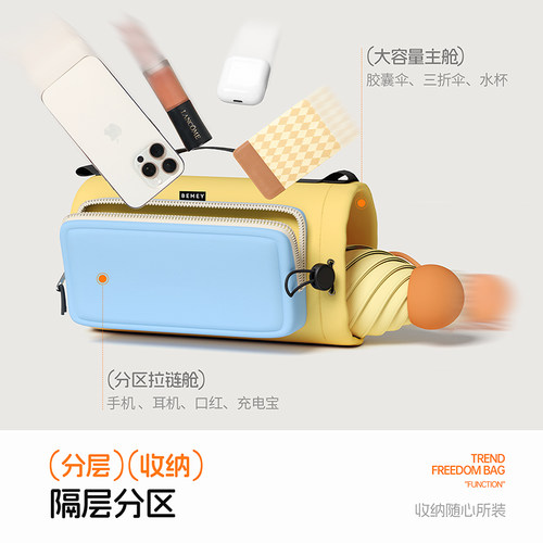 备美太阳伞遮阳包包伞女晴雨两用超强防晒防紫外线小巧便携胶囊伞 - 图2