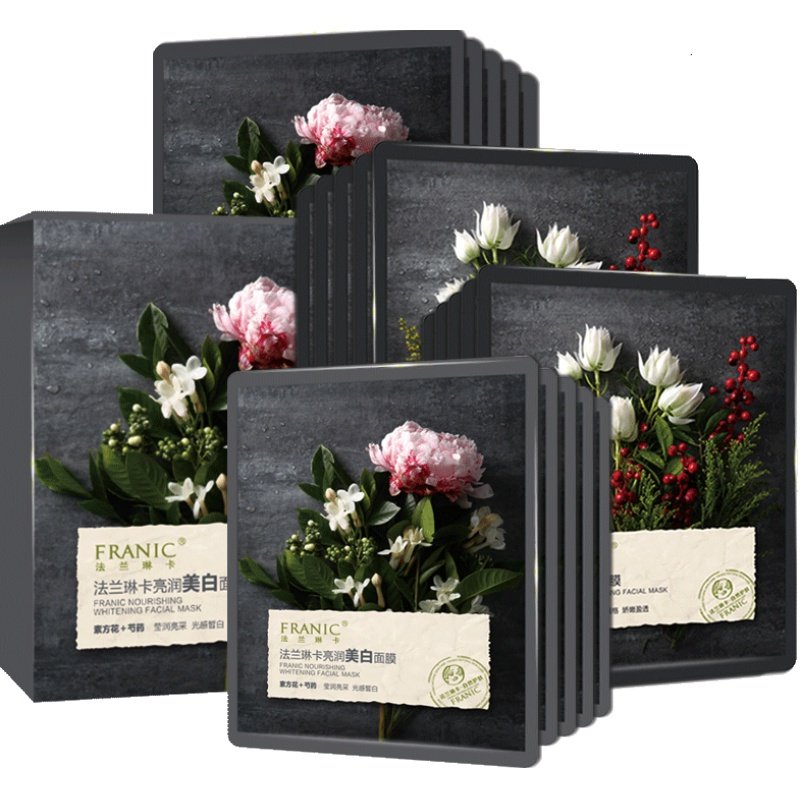 法兰琳卡美白补水正品提亮肤色面膜 法兰琳卡恋尚贴片面膜