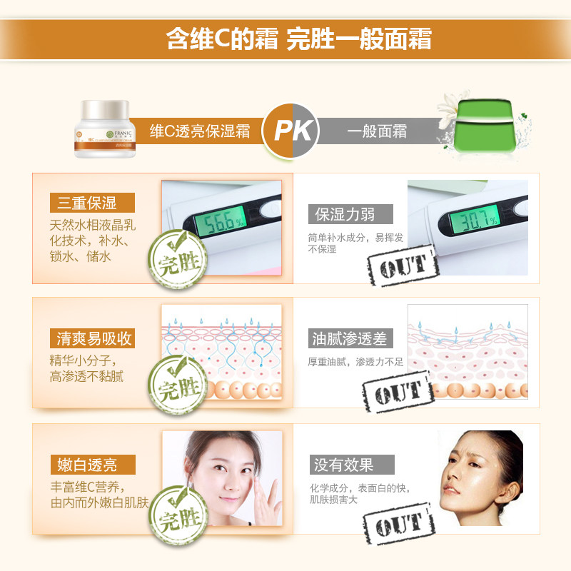 法兰琳卡沙棘乳木果透亮补水面霜 法兰琳卡恋尚乳液/面霜