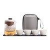Dehua white porcelain one pot and four cups to find a trip