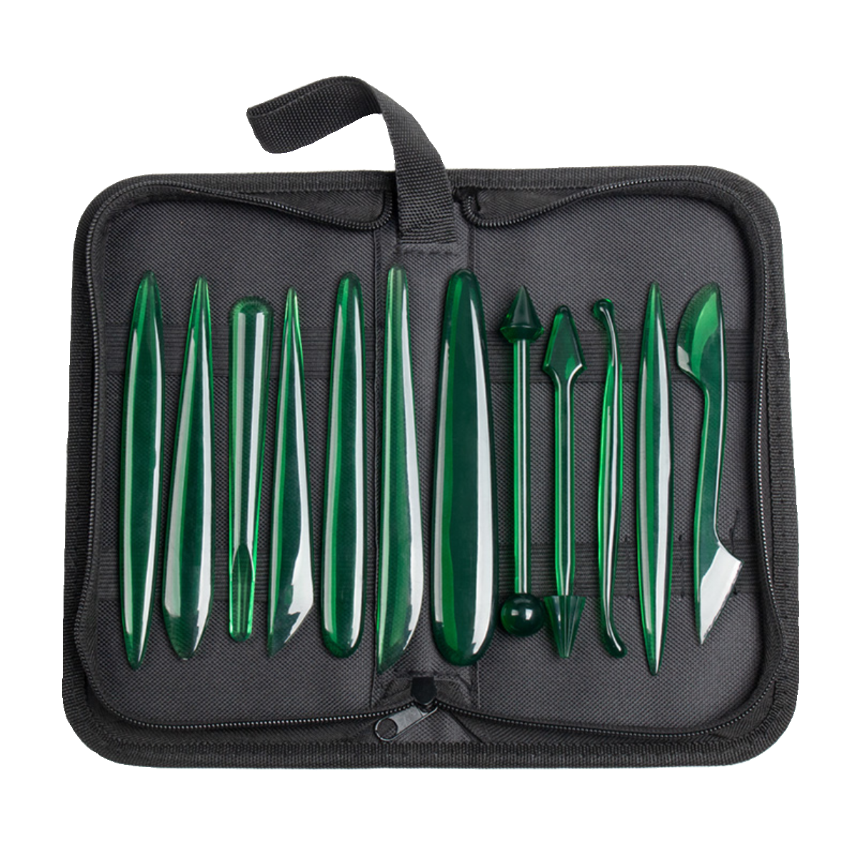 亚克力透明面塑工具14件套装翻糖蛋糕烘焙雕刻塑形刀粘土软陶泥,淘宝优惠券,粉丝福利购,淘宝优惠卷