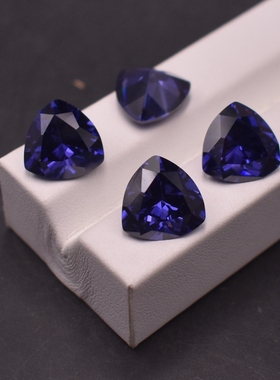 坦桑蓝肥三角小芸宝石裸石