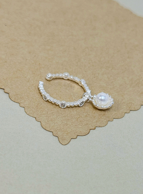 其他女S925甜美珍珠戒指10