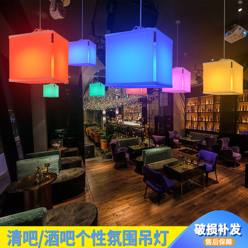 音乐餐吧烧烤店氛围灯饰灯笼酒吧个性吊灯商用主题酒店宴会厅灯具-图0