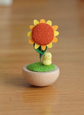 京都龙虎作布艺太阳花车载办公用