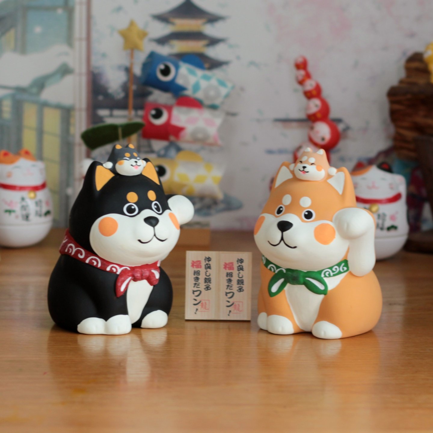 日本龙虎作陶瓷质感超绝柴犬存钱罐摆件萌趣又实用存钱仪式感拉满,淘宝优惠券,粉丝福利购,淘宝优惠卷