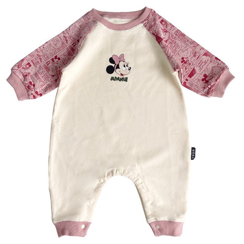 婴儿连体衣春秋季新生儿ins风衣服纯棉睡衣纯棉早秋宝宝哈衣爬服,淘宝优惠券,粉丝福利购,淘宝优惠卷