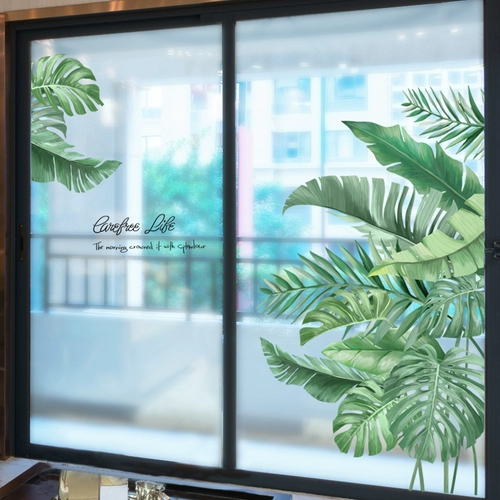 Трехмерные самоклеющиеся наклейки на стену, стеклянная наклейка, 3D