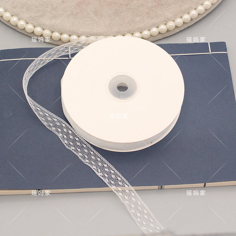 1.5cm点点蕾丝蝴蝶结发饰丝带diy发饰包包其他配饰材料,淘宝优惠券,粉丝福利购,淘宝优惠卷