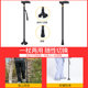 Anti-slip adjustable height crutches for the elderly