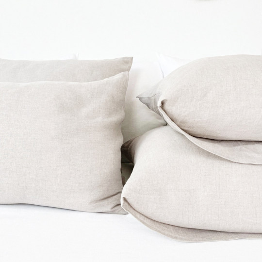Class A linen pillowcase imported from France, breathable and antibacterial, warm in winter and cool in summer 2022 new single envelope pillow