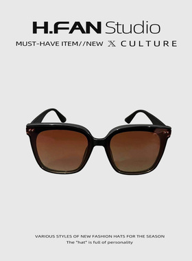 韩版时尚防晒显瘦墨镜女