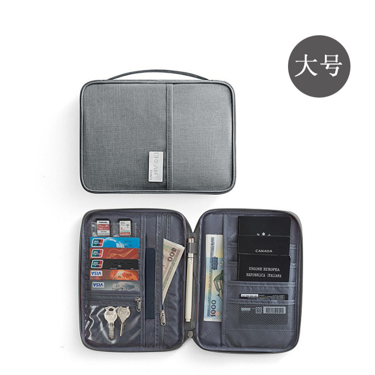 护照保护套机票夹多功能旅行证件收纳包便携票据文件户口本整理袋,淘宝优惠券,粉丝福利购,淘宝优惠卷