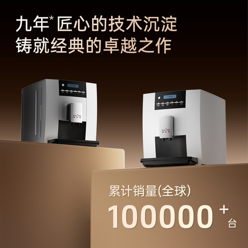 KALERM/咖乐美1602全自动现磨咖啡机商家用研磨一体意式美式全季 - 图1