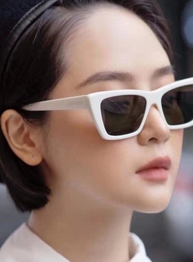 Hailey同款时尚时尚墨镜个性女