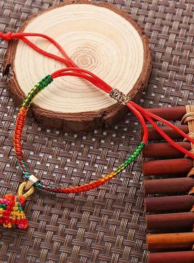 儿童成人锦纶五彩绳端午节