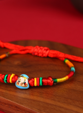 儿童合金简约五彩绳端午节五色绳