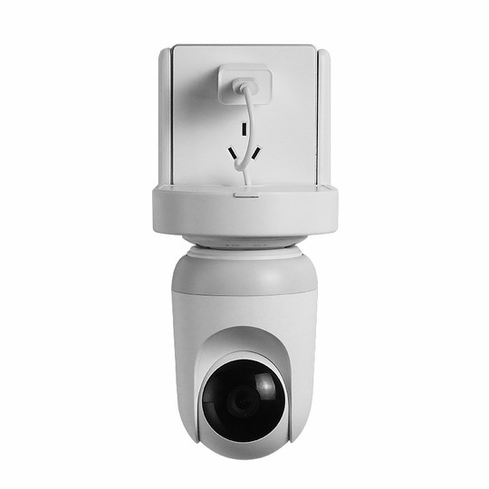 No punching and non-adhesive surveillance camera bracket