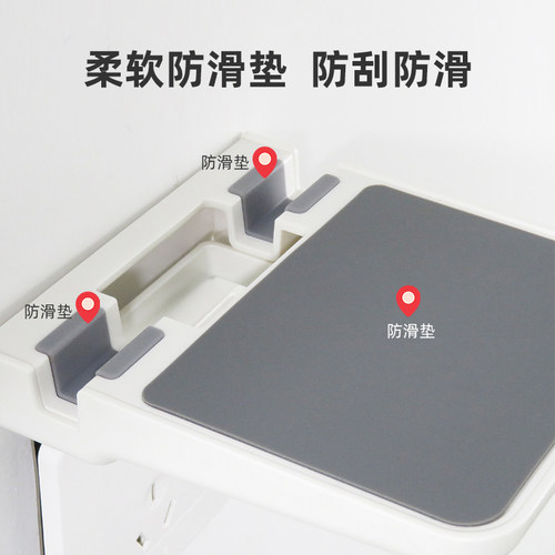 丽博尔监控摄像头支架 适用于华为海雀云台乔安云360监控摄像机收纳架置物架 室内插座支架壁挂托架 - 图3