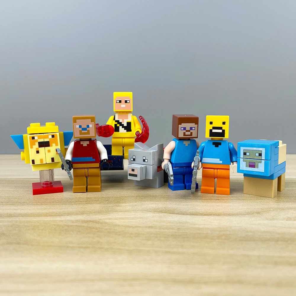 我的世界盲袋小动物人仔公仔儿童益智拼装积木5-12岁男孩玩具盲盒,淘宝优惠券,粉丝福利购,淘宝优惠卷