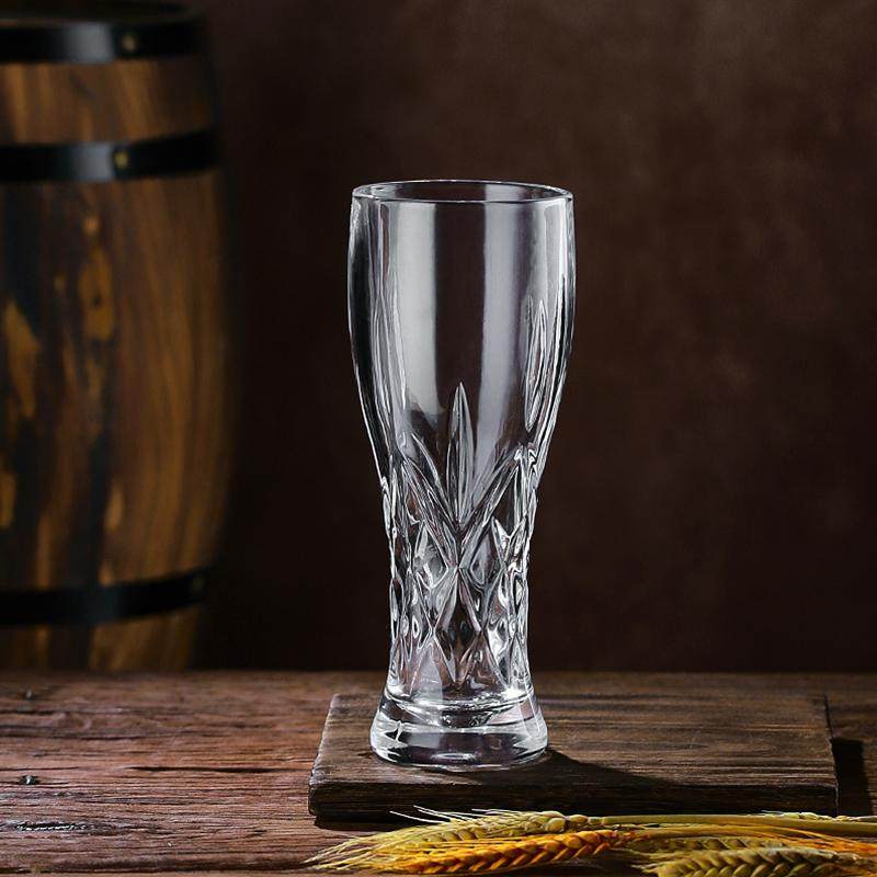创意刻花玻璃啤酒杯家用高颜值雕花精酿杯扎啤杯大容量高档喝水杯,淘宝优惠券,粉丝福利购,淘宝优惠卷
