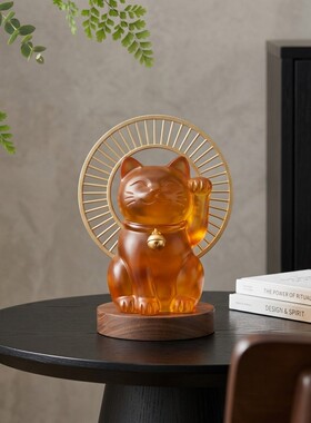猫造型小夜灯客厅玄关乔迁礼物