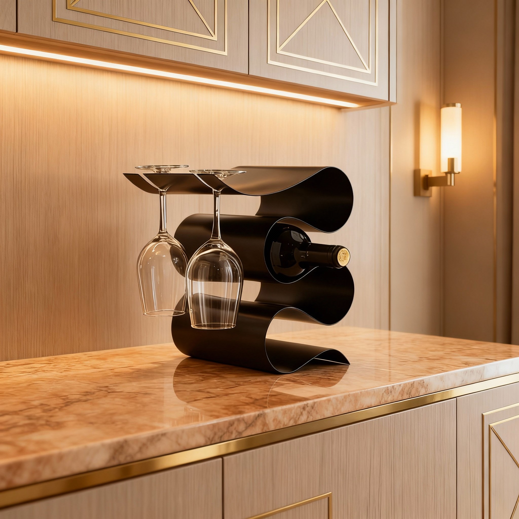 现代轻奢金属酒架客厅酒柜装饰摆件高端定制家居收纳,淘宝优惠券,粉丝福利购,淘宝优惠卷