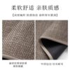Medieval style kitchen special floor mat, linen woven non-slip, oil-proof, wipeable, washable foot mat, water-absorbent and stain-resistant carpet