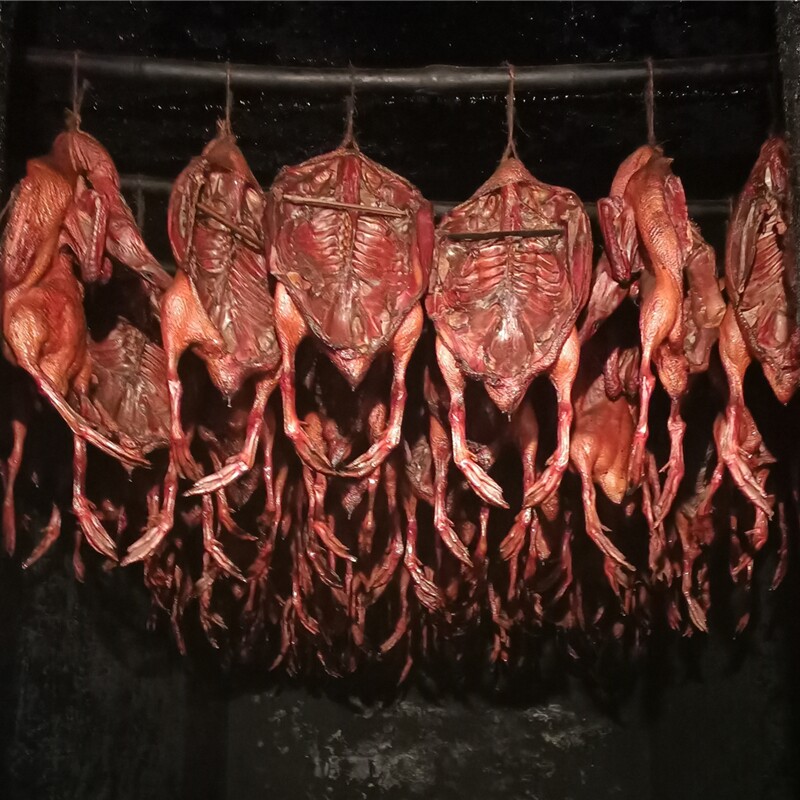 小林淘品农家烟熏土鸭子四川乐山特产犍为柴火烟熏土板鸭整只包邮