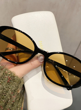 2025新款红色墨镜防紫外线韩版潮