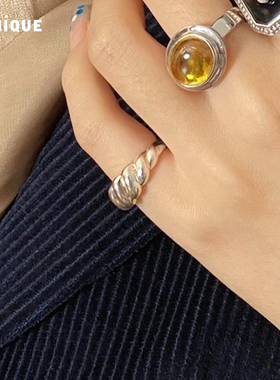 现货picnique独家螺纹银饰